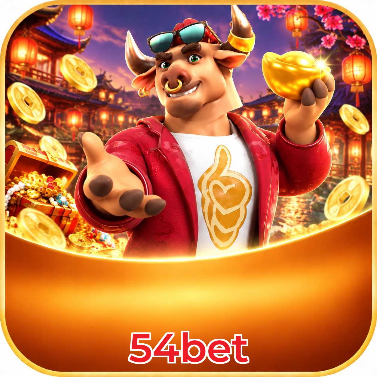 Aplicativo 54bet para Android e iOS com interface completa